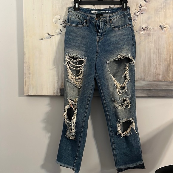 Mossimo High Rise Mom Jean - Picture 1 of 5